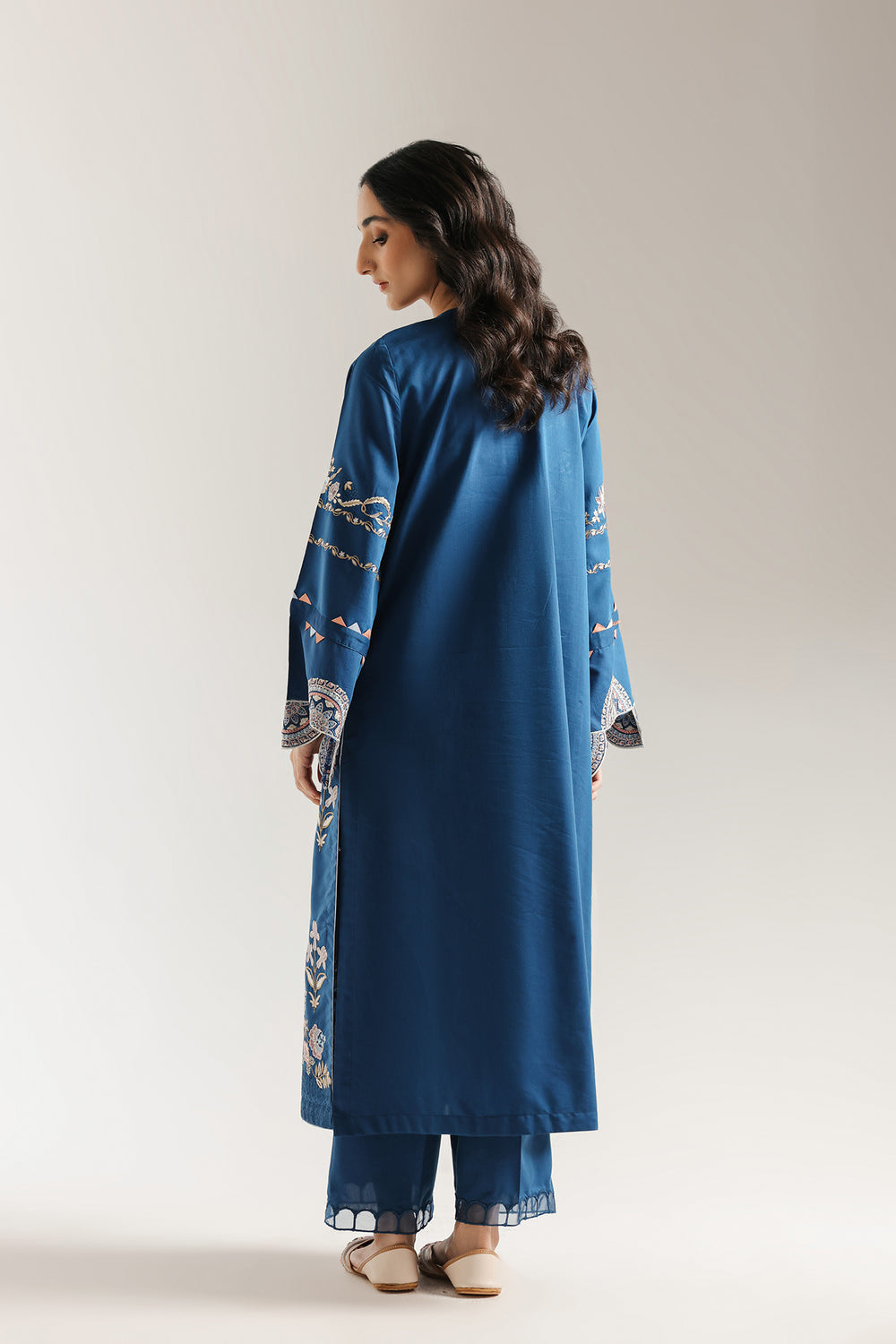 Ethnic | Rozana Collection 25 | Embroidered Dress 04A-2