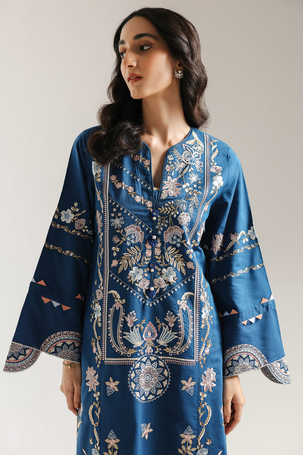 Ethnic | Rozana Collection 25 | Embroidered Dress 04A-3