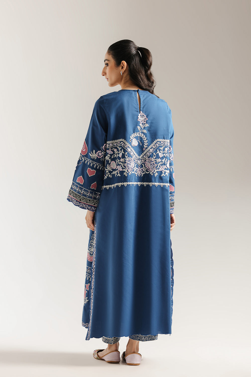 Ethnic | Rozana Collection 25 | Embroidered Dress 03A-2