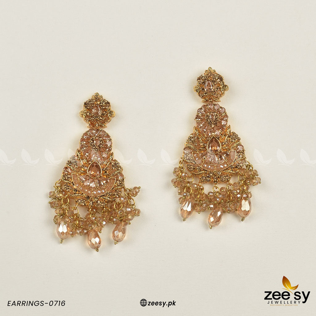 EARRINGS 0716 champagne