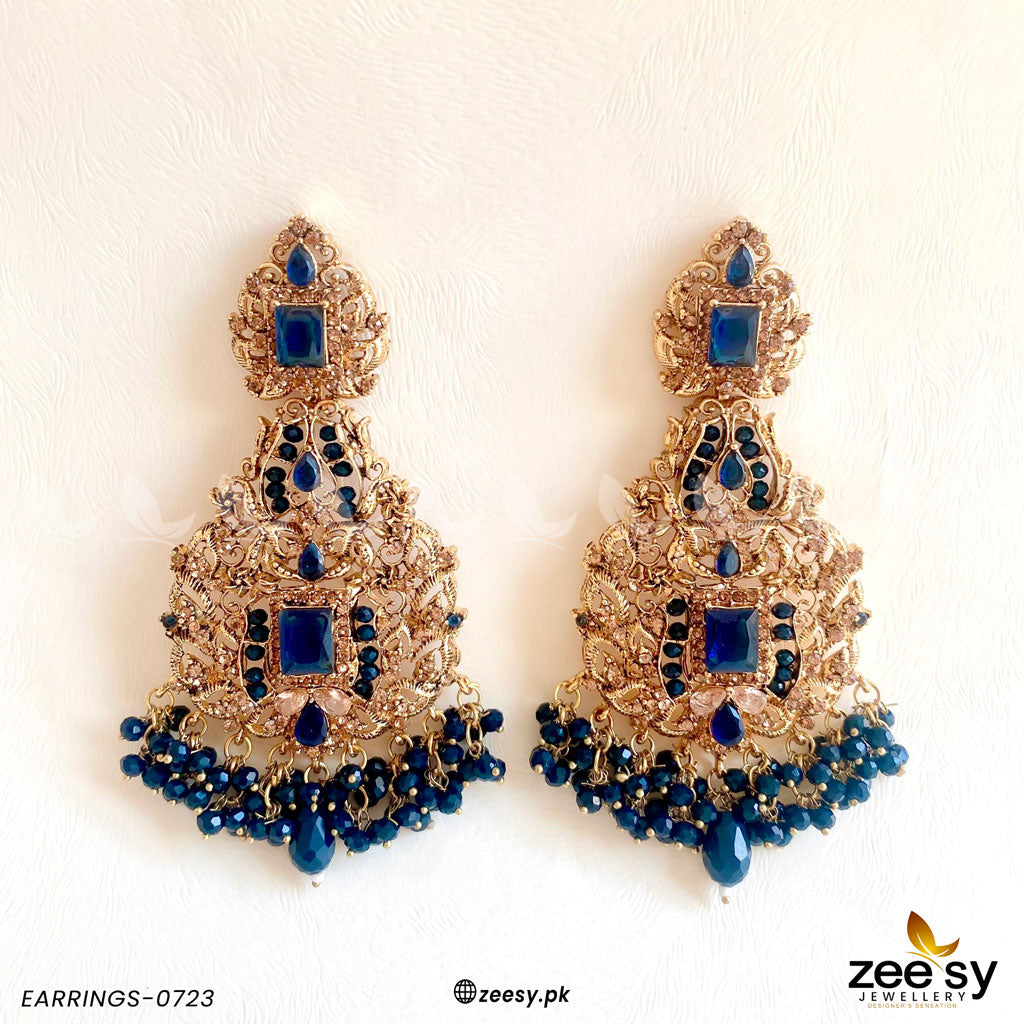 EARRINGS 0723 blue