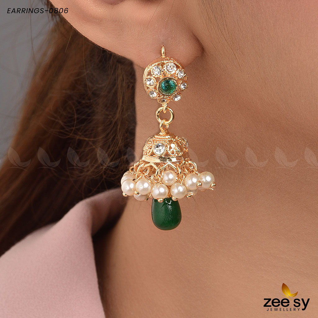 EARRINGS 0806 green