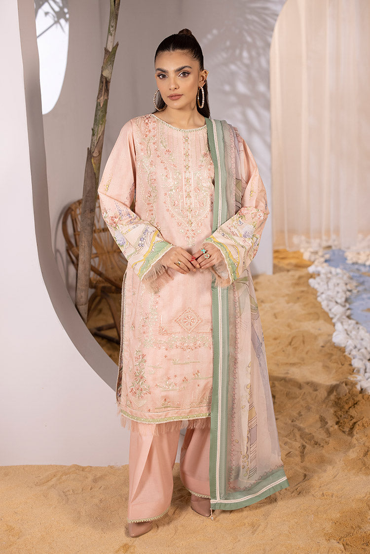 Ellena | Luxury Embroidered Collection| P-01 by Ellena - House of Maryam