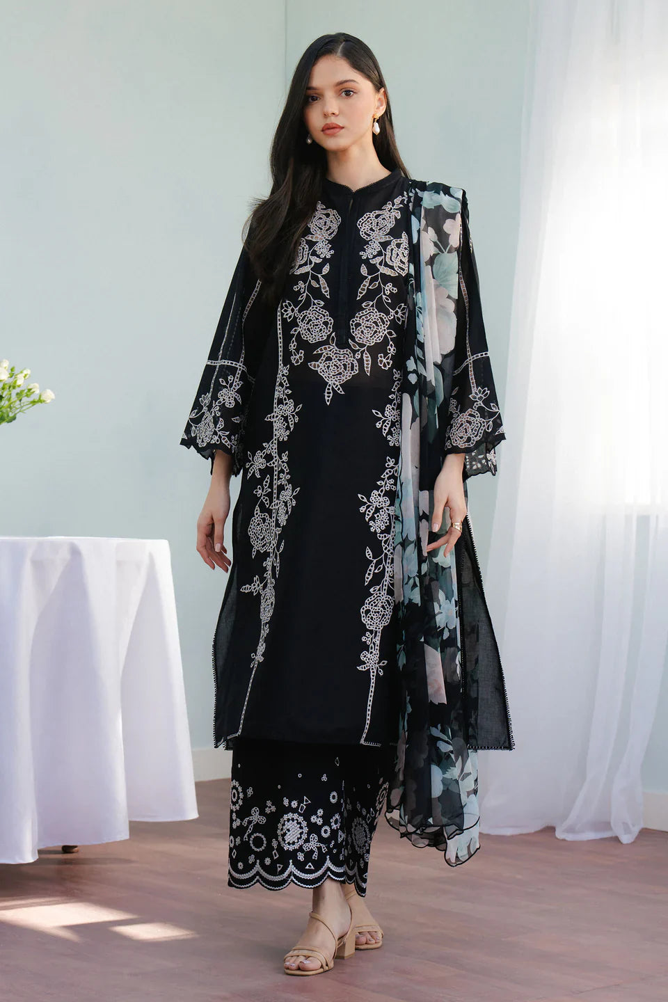 Zara Shahjahan | Coco Lawn 25 | ECLAT-7B -  Zara Shahjahan Ladies Clothes - Original Designer Dress - House of Maryam