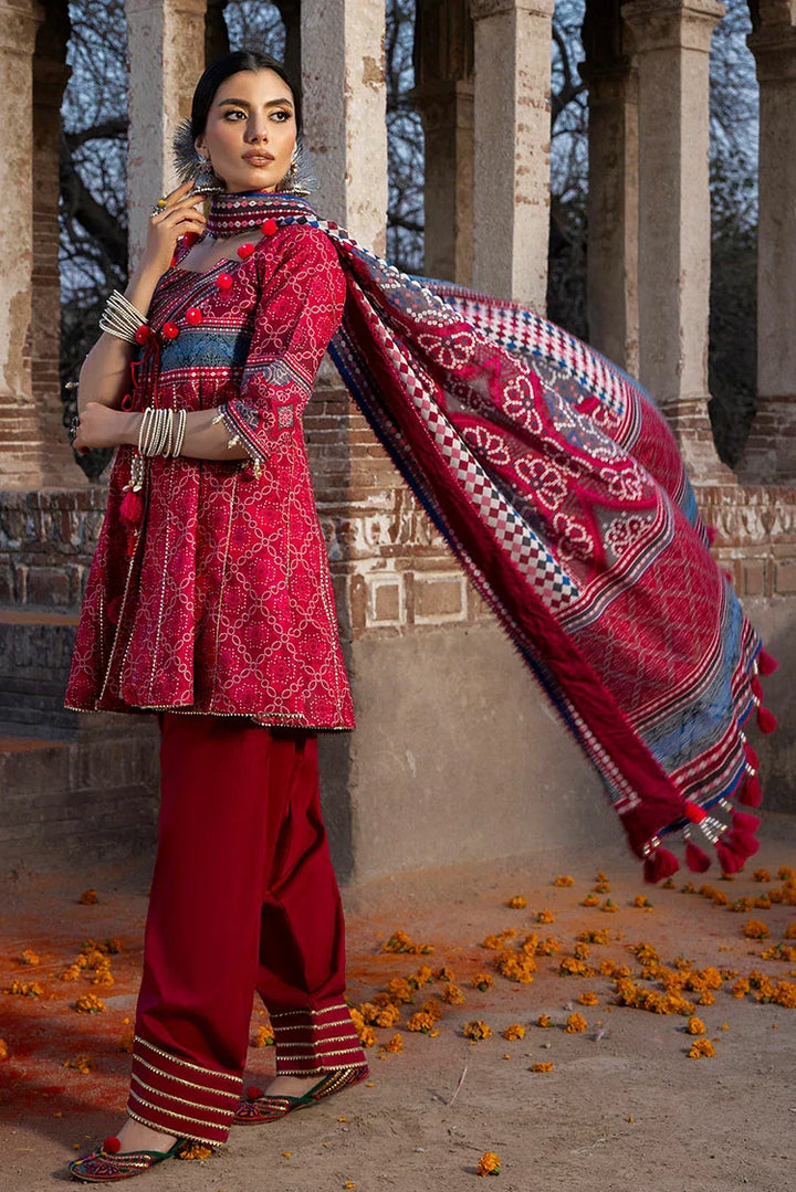 Ellena | Chunri Collection 26 | 3-PC Unstitched Printed Lawn Suit