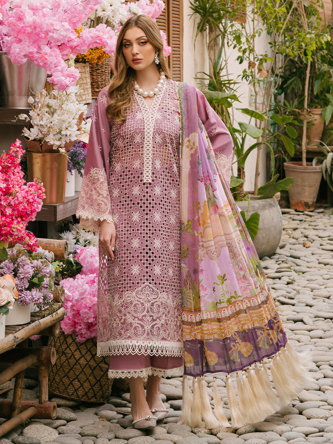 Mahnur | Mahrukh Eid Edit 24 | ELLA -  Mahnur Luxury - Original Designer Dress - House of Maryam