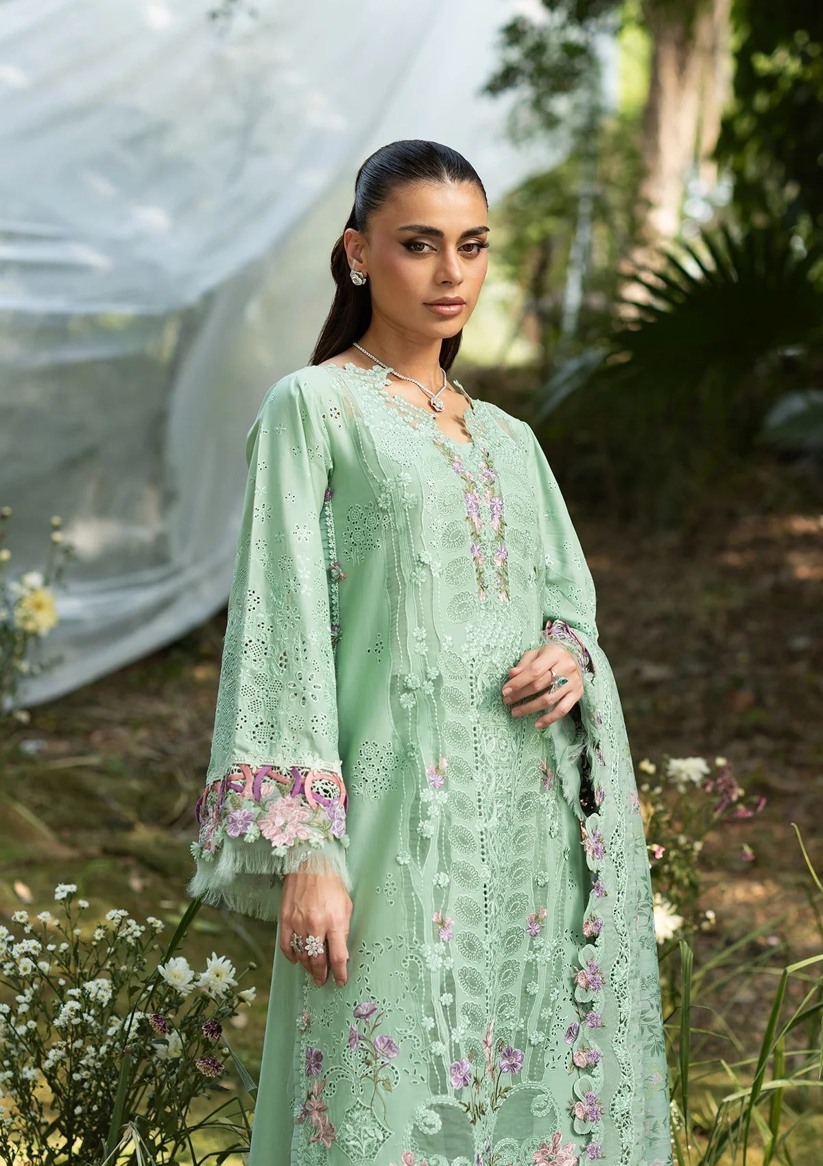 Elaf Premium | Luxury Lawn 26 | ELQ-3A DAISY CHAIN-3