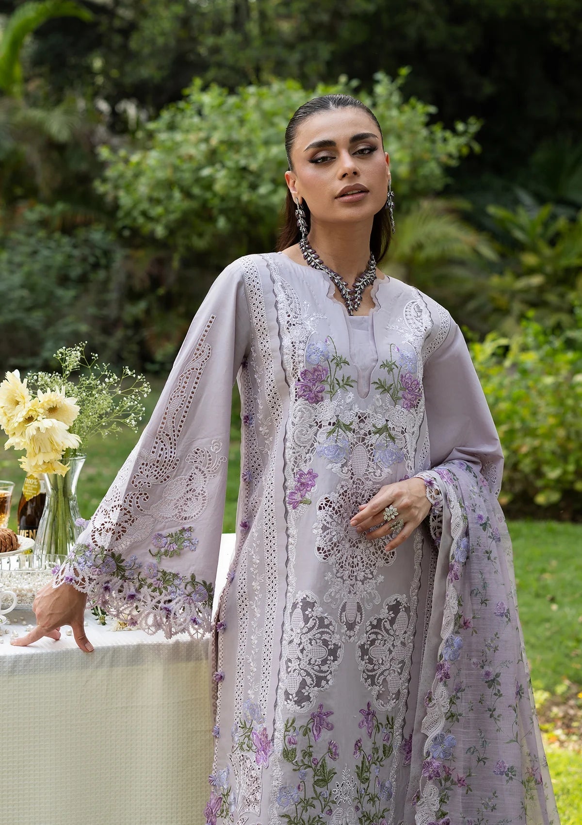 Elaf Premium | Luxury Lawn 26 | ELQ-4B PURE PLUM-3