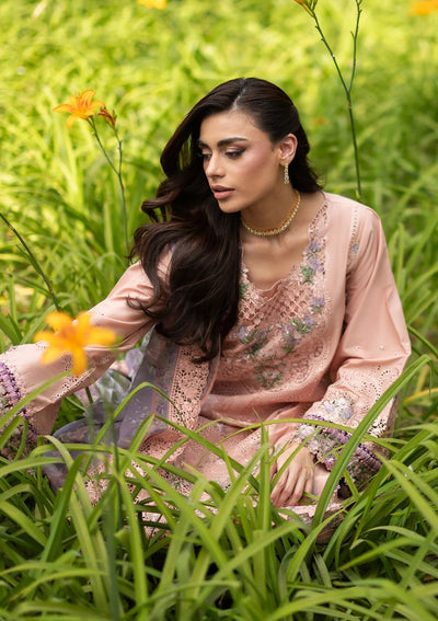 Elaf Premium | Luxury Lawn 26 | ELQ-6A BLUSHING ROSE