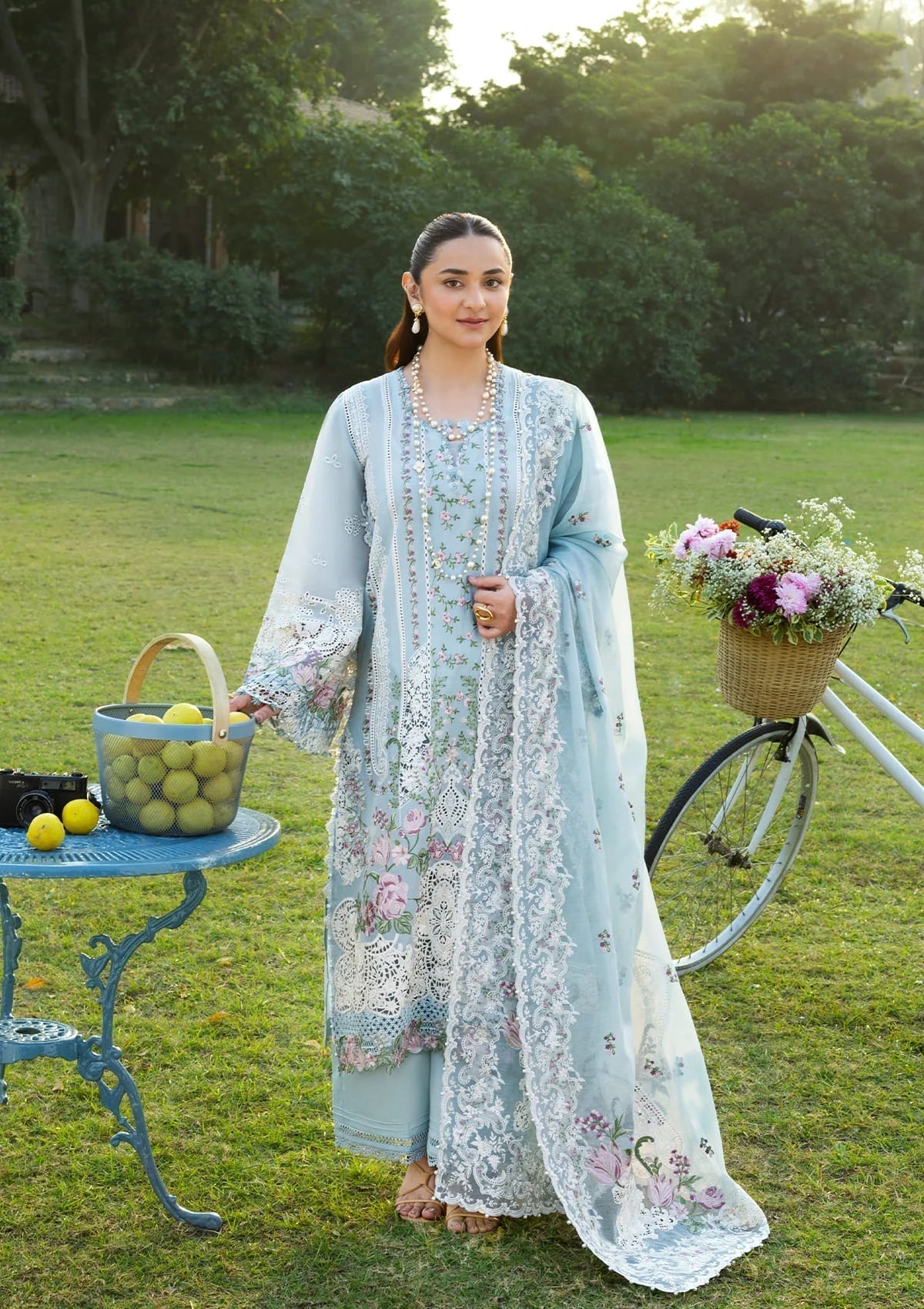 Elaf Premium | Luxury Lawn 26 | ELY-07 MORNIG DRIZZLE
