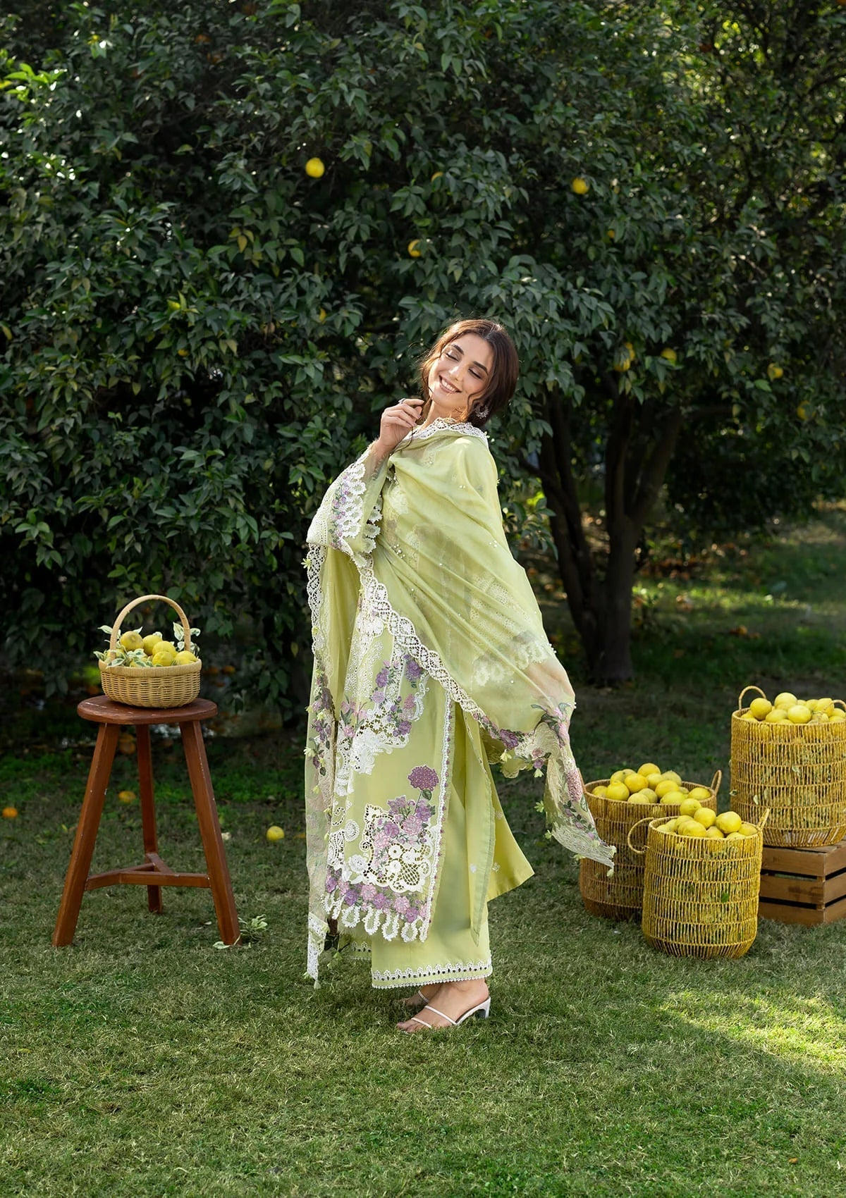 Elaf Premium | Luxury Lawn 26 | ELY-08 PISTACHIA-5