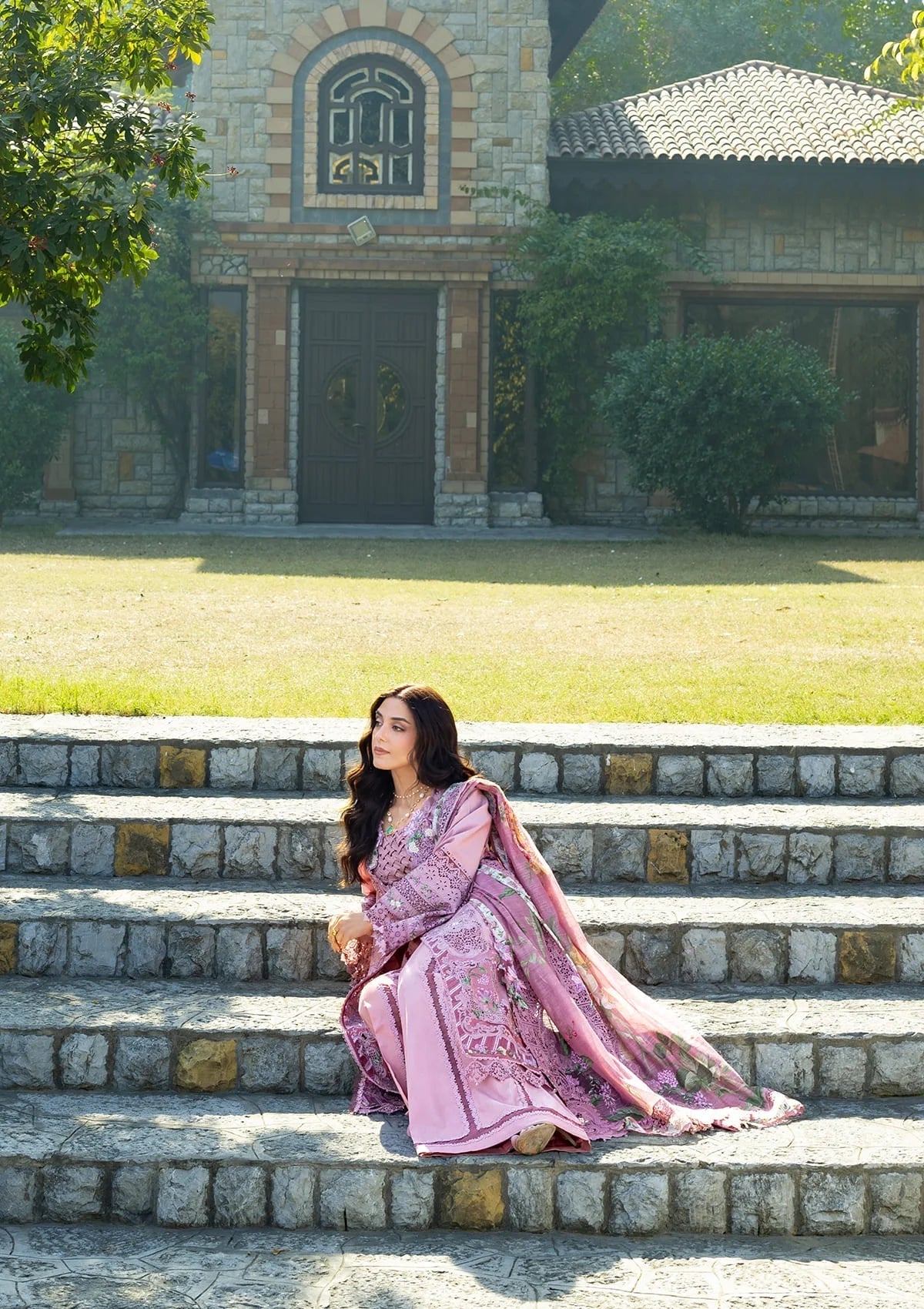 Elaf Premium | Luxury Lawn 26 | ELY-09 ROSEE-5