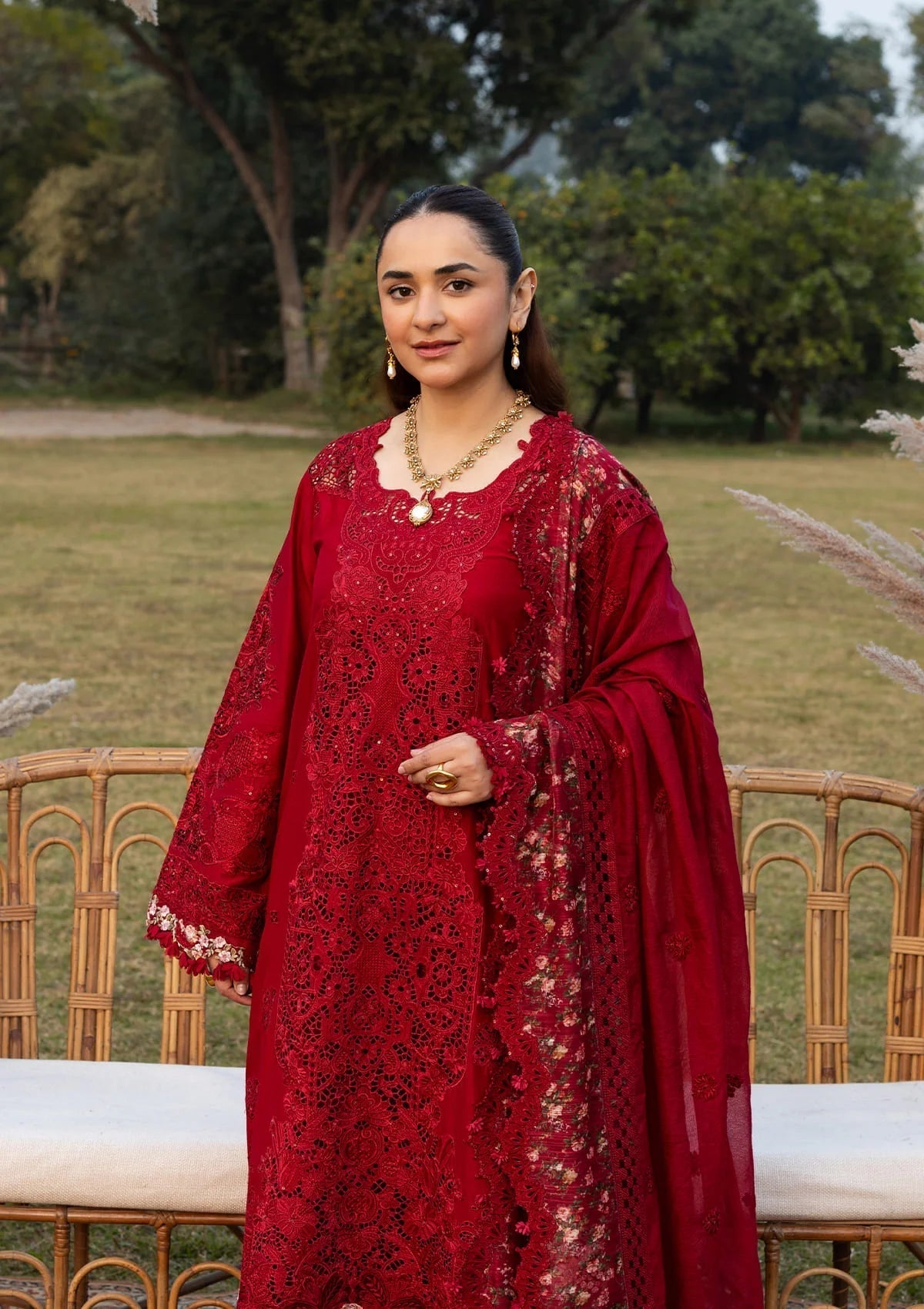 Elaf Premium | Luxury Lawn 26 | ELY-10 CHERIE LADY, image 3