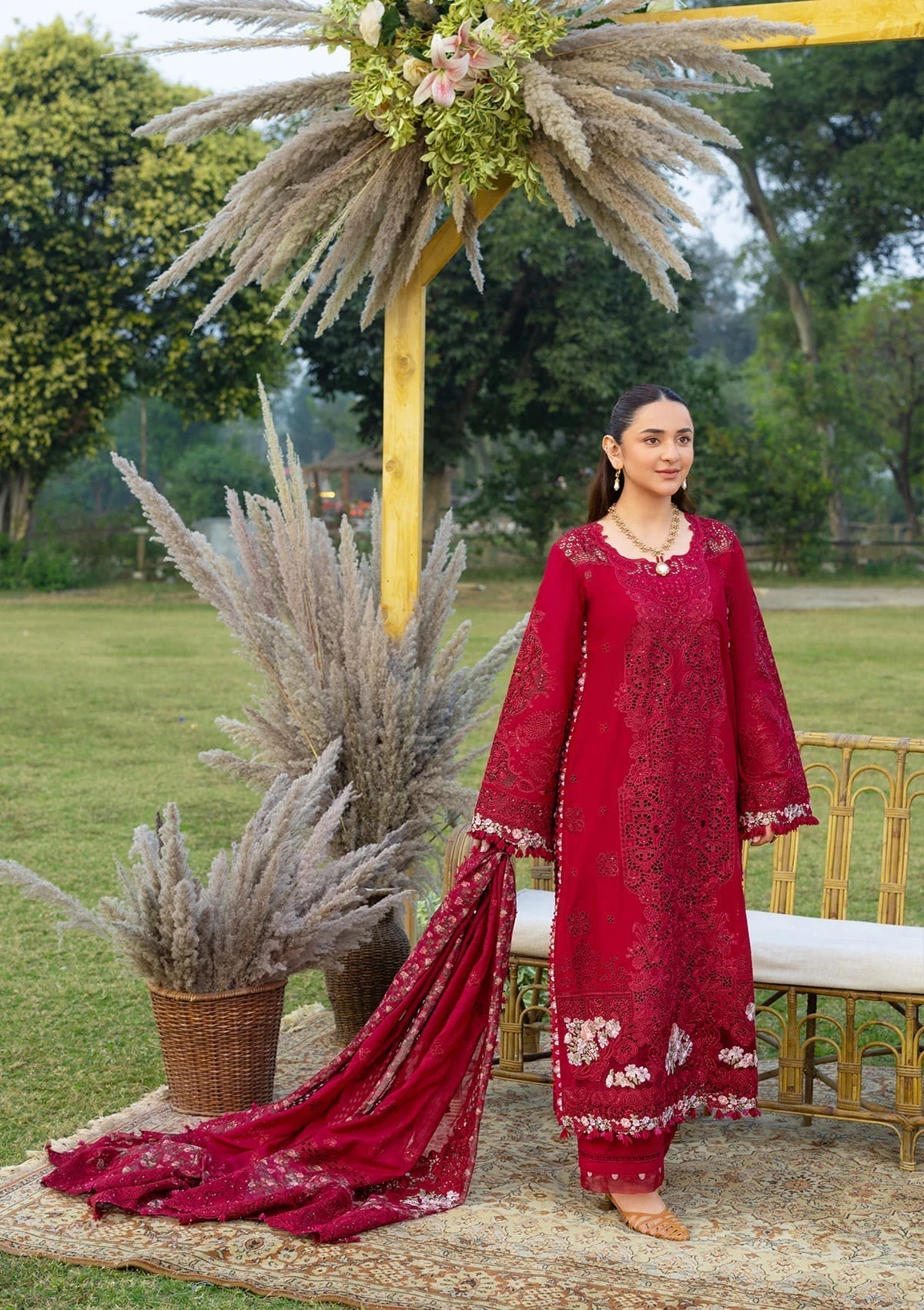 Elaf Premium | Luxury Lawn 26 | ELY-10 CHERIE LADY, image 4