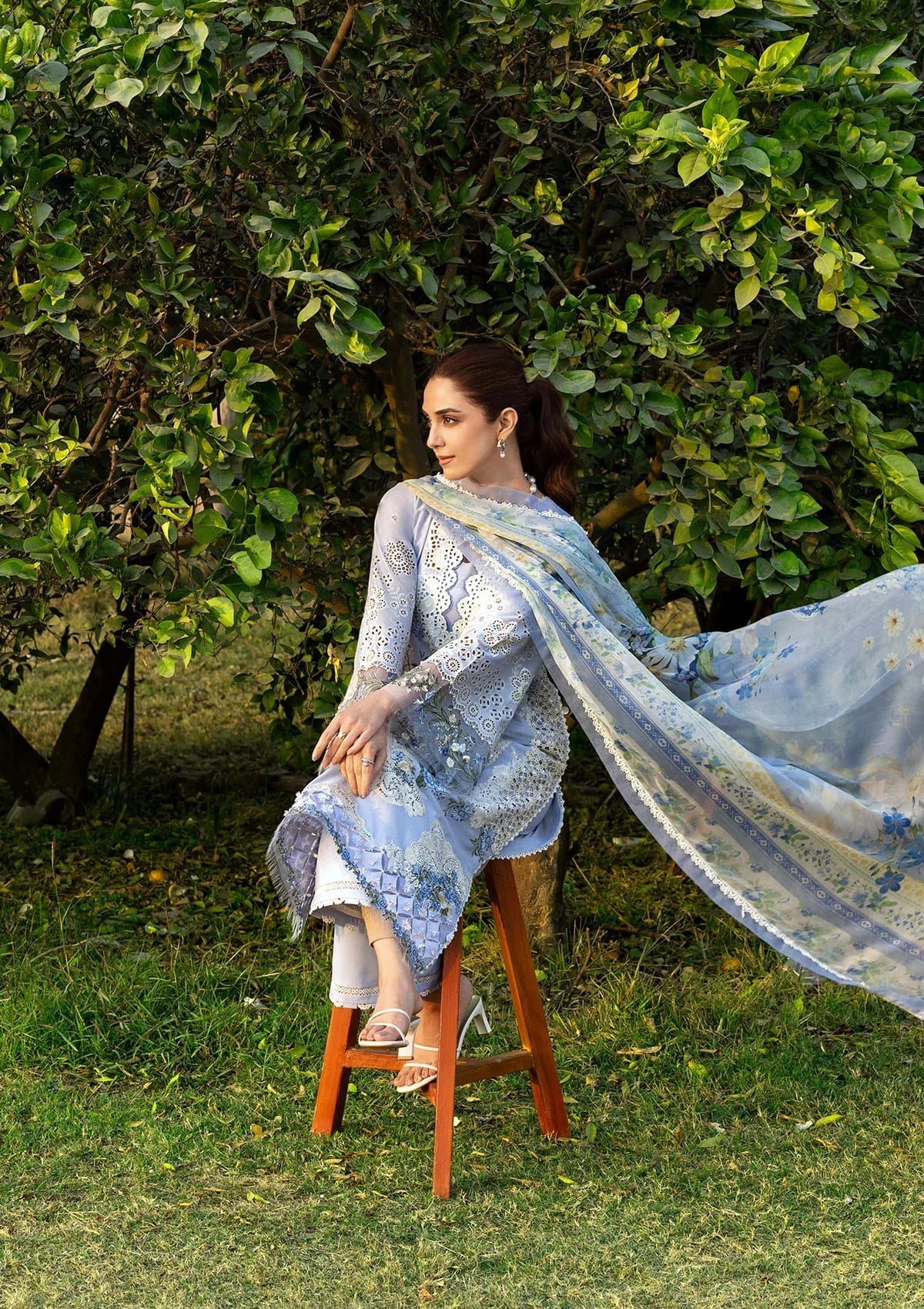 Elaf Premium | Luxury Lawn 26 | ELY-12 SKY BLISS-5