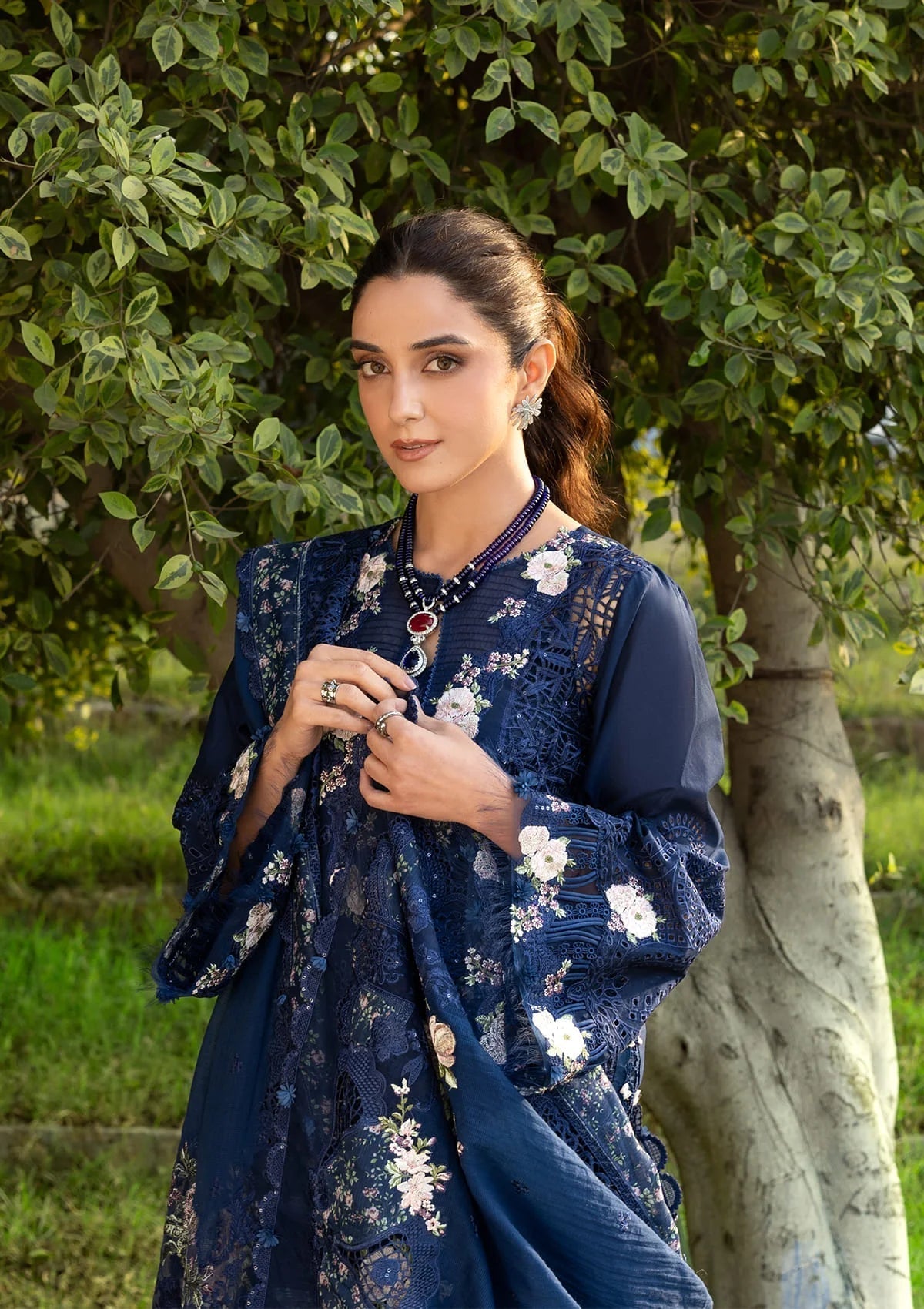 Elaf Premium | Luxury Lawn 26 | ELY-4B BLUE BELLE-3