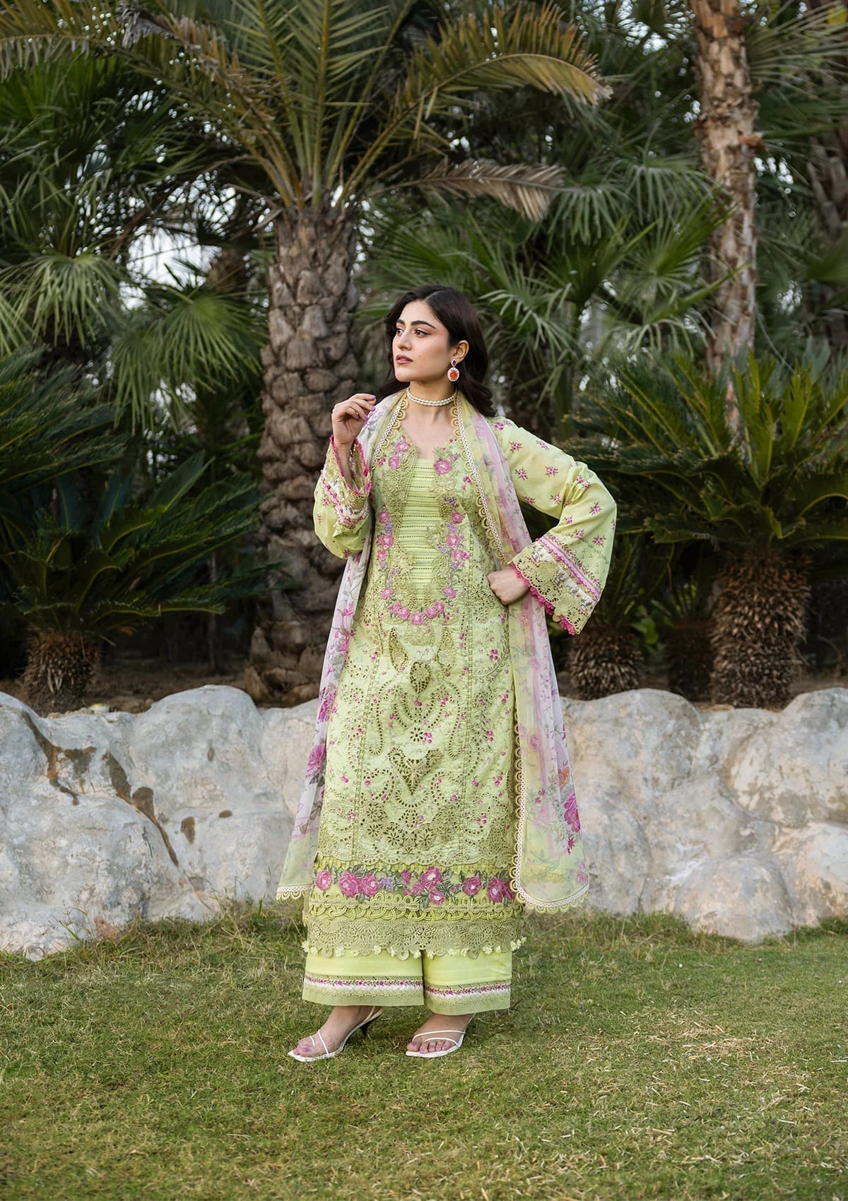 Elaf Premium | Chikankari Prints 26 | ERC-2A HINA-6