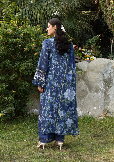 Elaf Premium | Chikankari Prints 26 | ERC-3B NEEL
