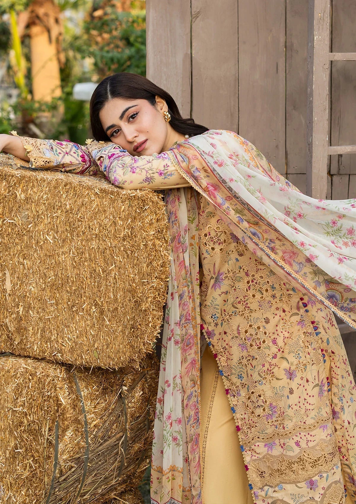 Elaf Premium | Chikankari Prints 26 | ERC-5B KHUSHEE-5