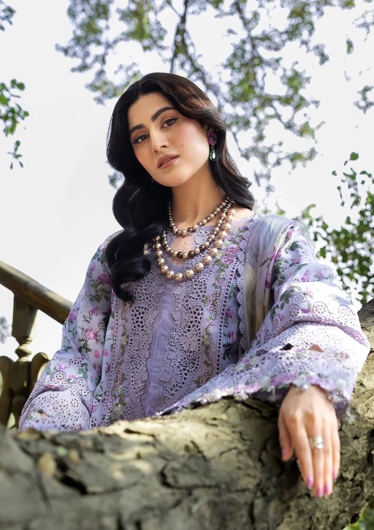 Elaf Premium | Chikankari Prints 26 | ERC-6B IRIS-5