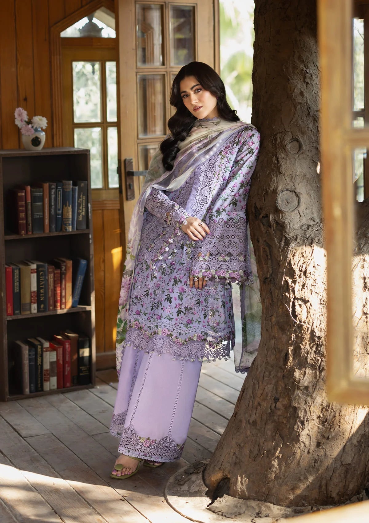 Elaf Premium | Chikankari Prints 26 | ERC-6B IRIS-4