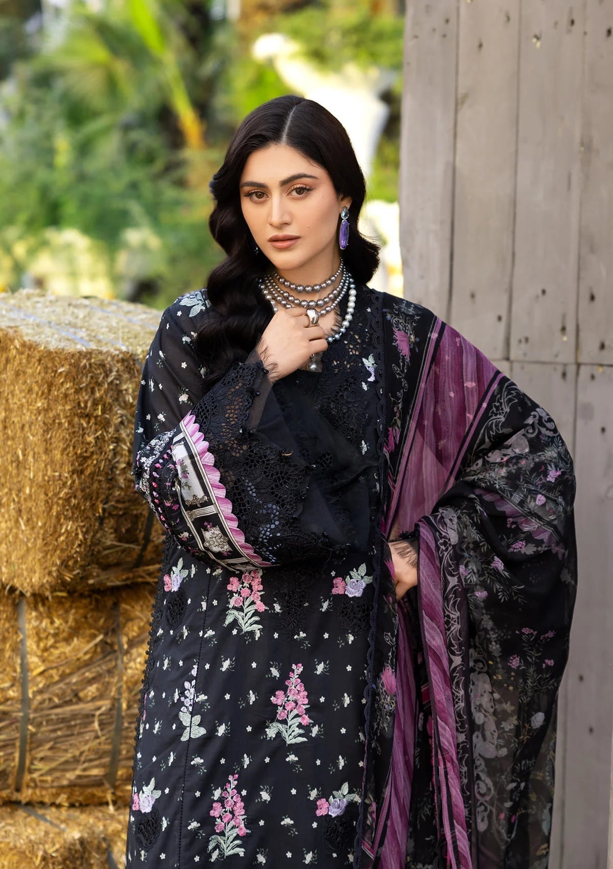 Elaf Premium | Chikankari Prints 26 | ERC-7A ARZO, image 3
