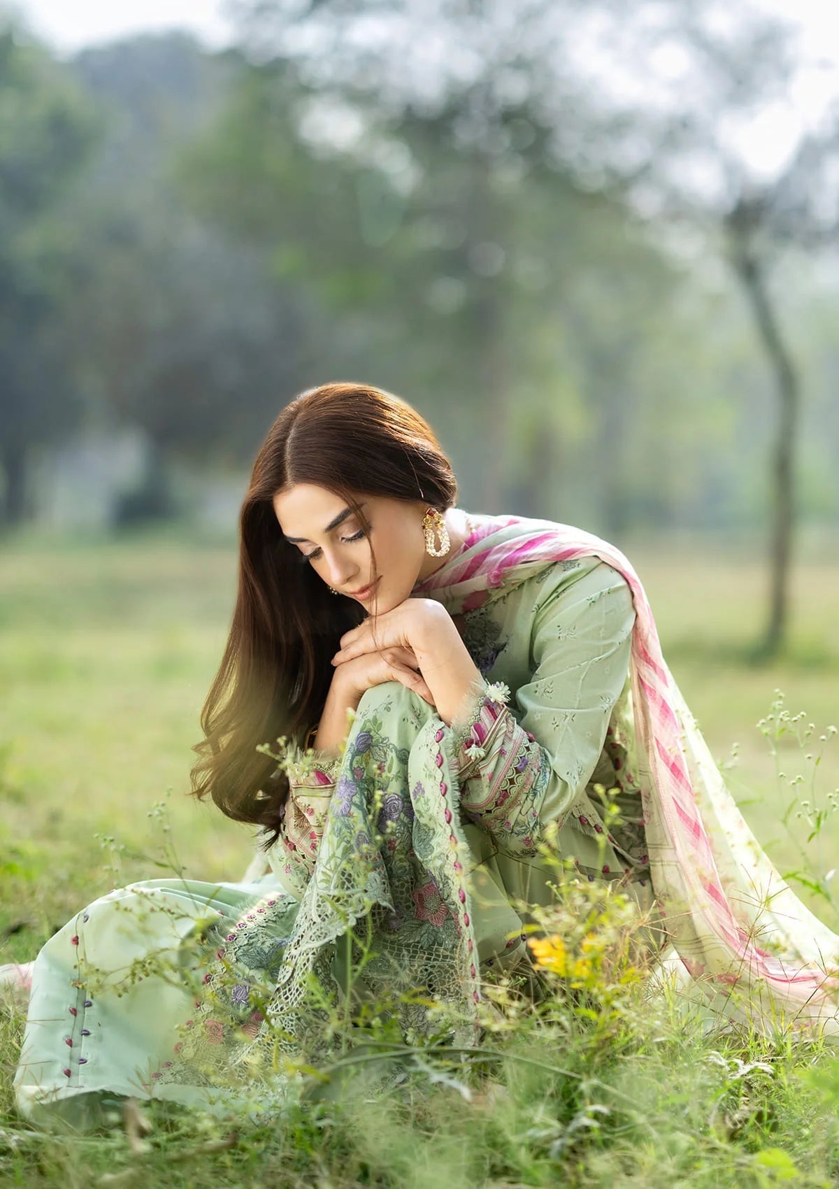 Elaf Premium | Chikankari Prints 26 | ERC-7B NAHL, image 5