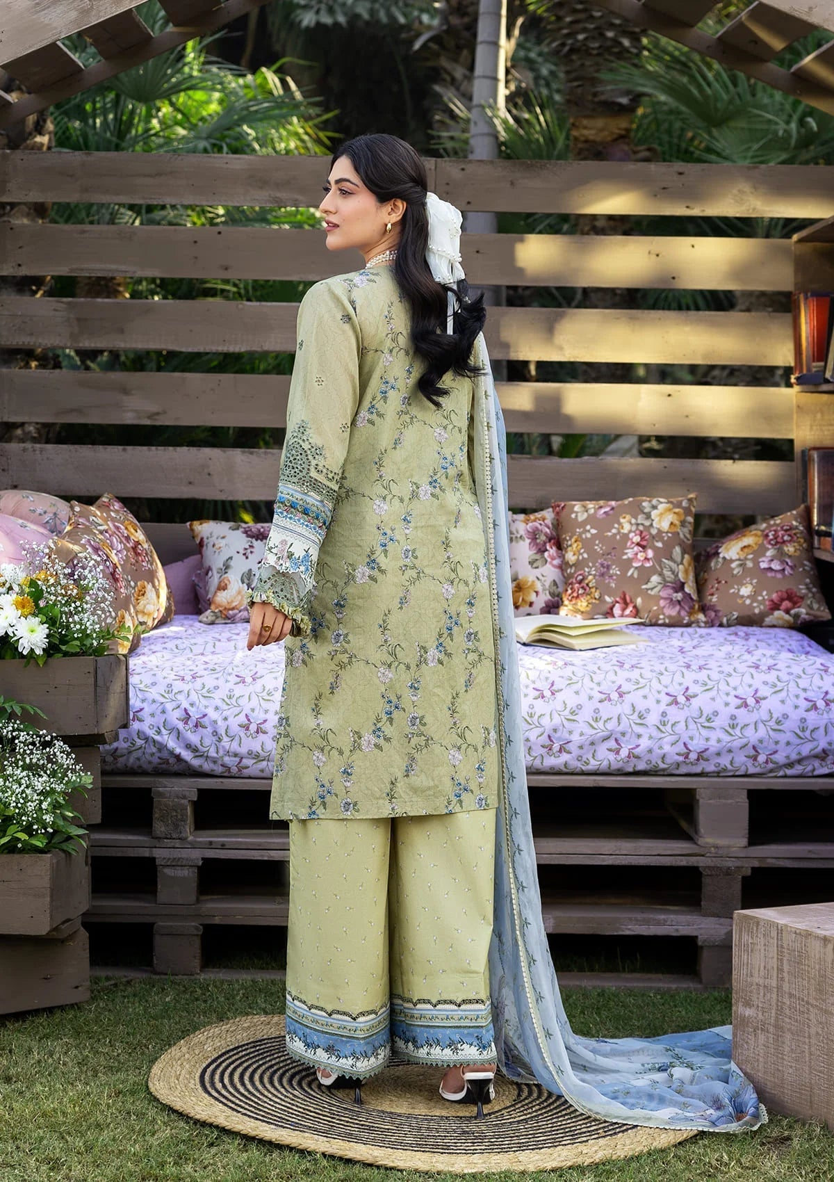 Elaf Premium | Chikankari Prints 26 | ERC-8B MENAH-2