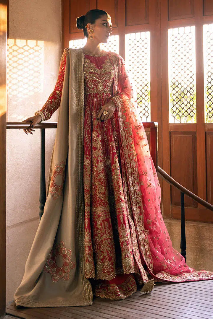 Erum Khan | Jahan Wedding 23 | Rani by Designer Erum Khan - House of Maryam - Pakistani Designer Ethnic Wear in {{ shop.shopifyCountryName }}