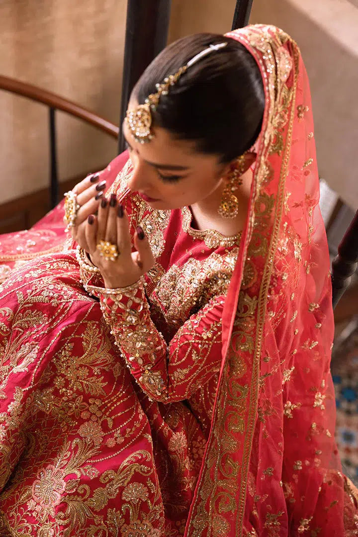 Erum Khan | Jahan Wedding 23 | Rani by Designer Erum Khan - House of Maryam - Pakistani Designer Ethnic Wear in {{ shop.shopifyCountryName }}