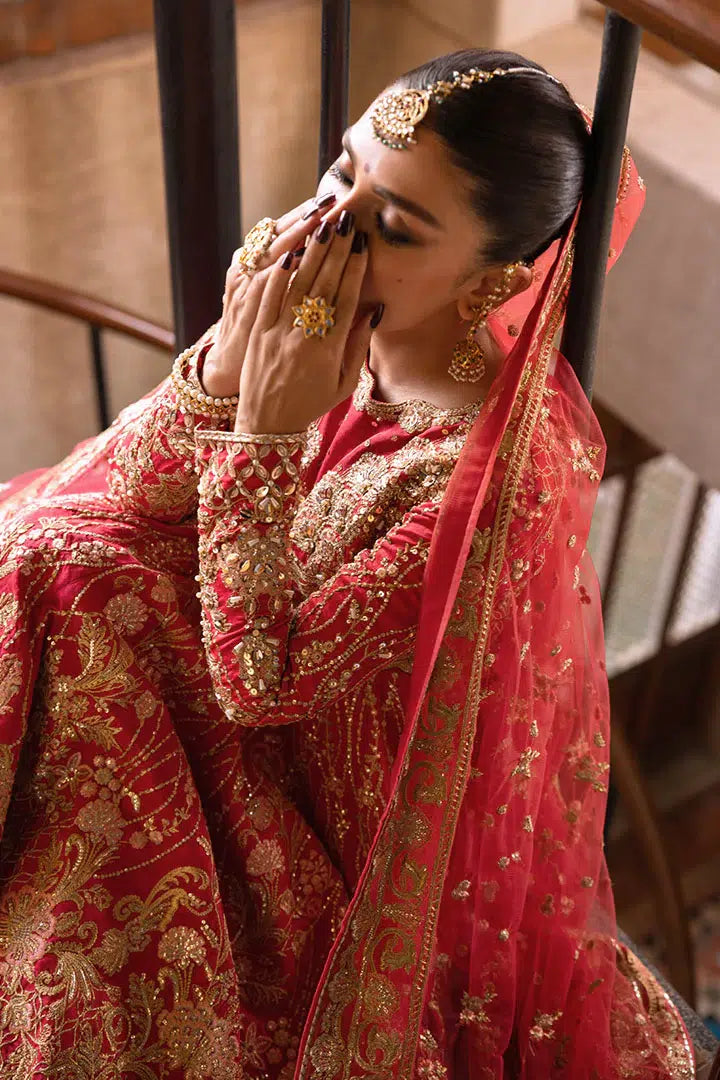 Erum Khan | Jahan Wedding 23 | Rani by Designer Erum Khan - House of Maryam - Pakistani Designer Ethnic Wear in {{ shop.shopifyCountryName }}