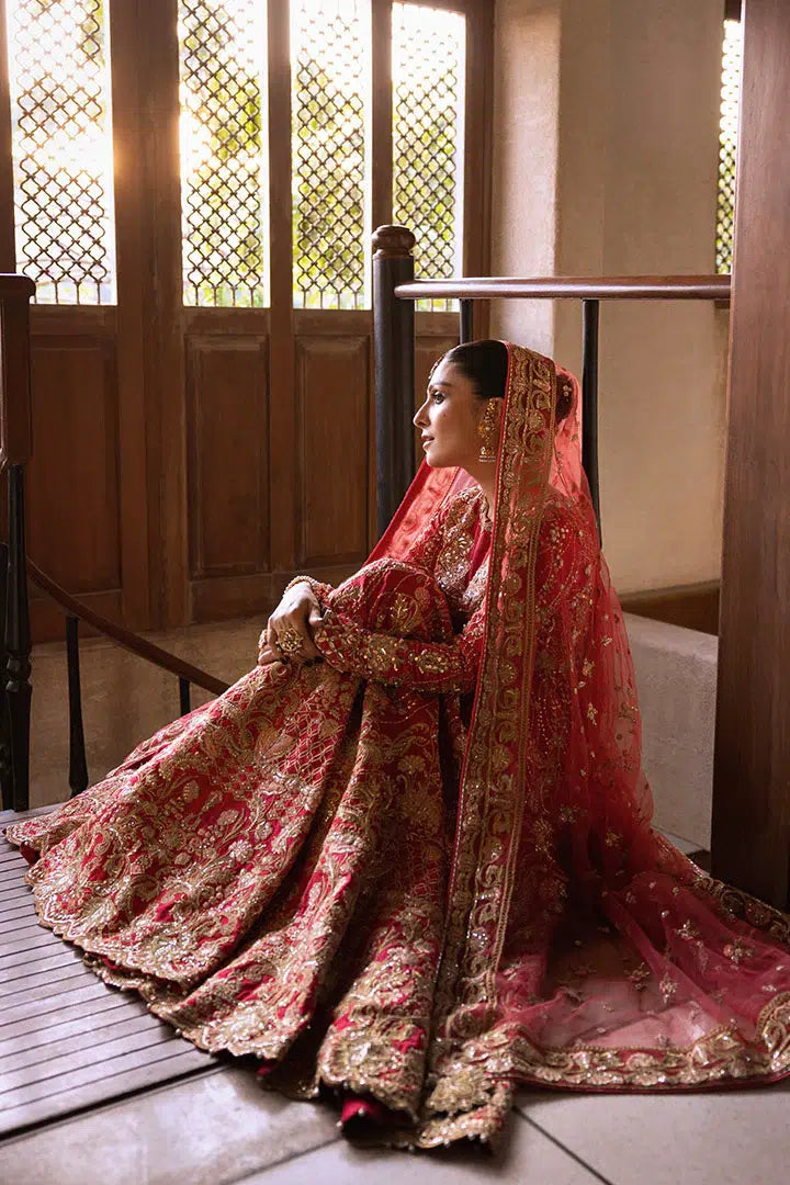 Erum Khan | Jahan Wedding 23 | Rani by Designer Erum Khan - House of Maryam - Pakistani Designer Ethnic Wear in {{ shop.shopifyCountryName }}