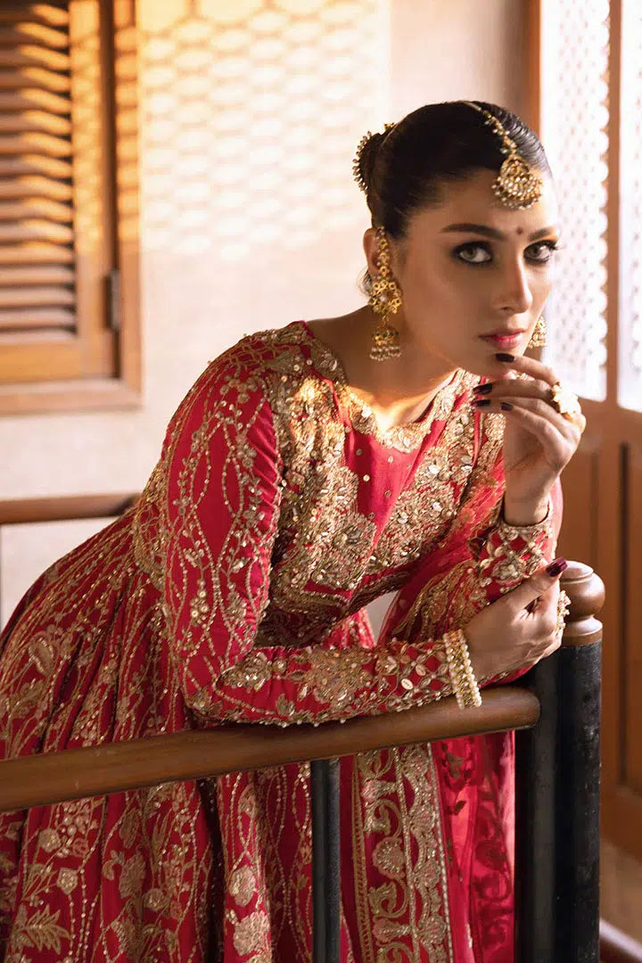 Erum Khan | Jahan Wedding 23 | Rani by Designer Erum Khan - House of Maryam - Pakistani Designer Ethnic Wear in {{ shop.shopifyCountryName }}
