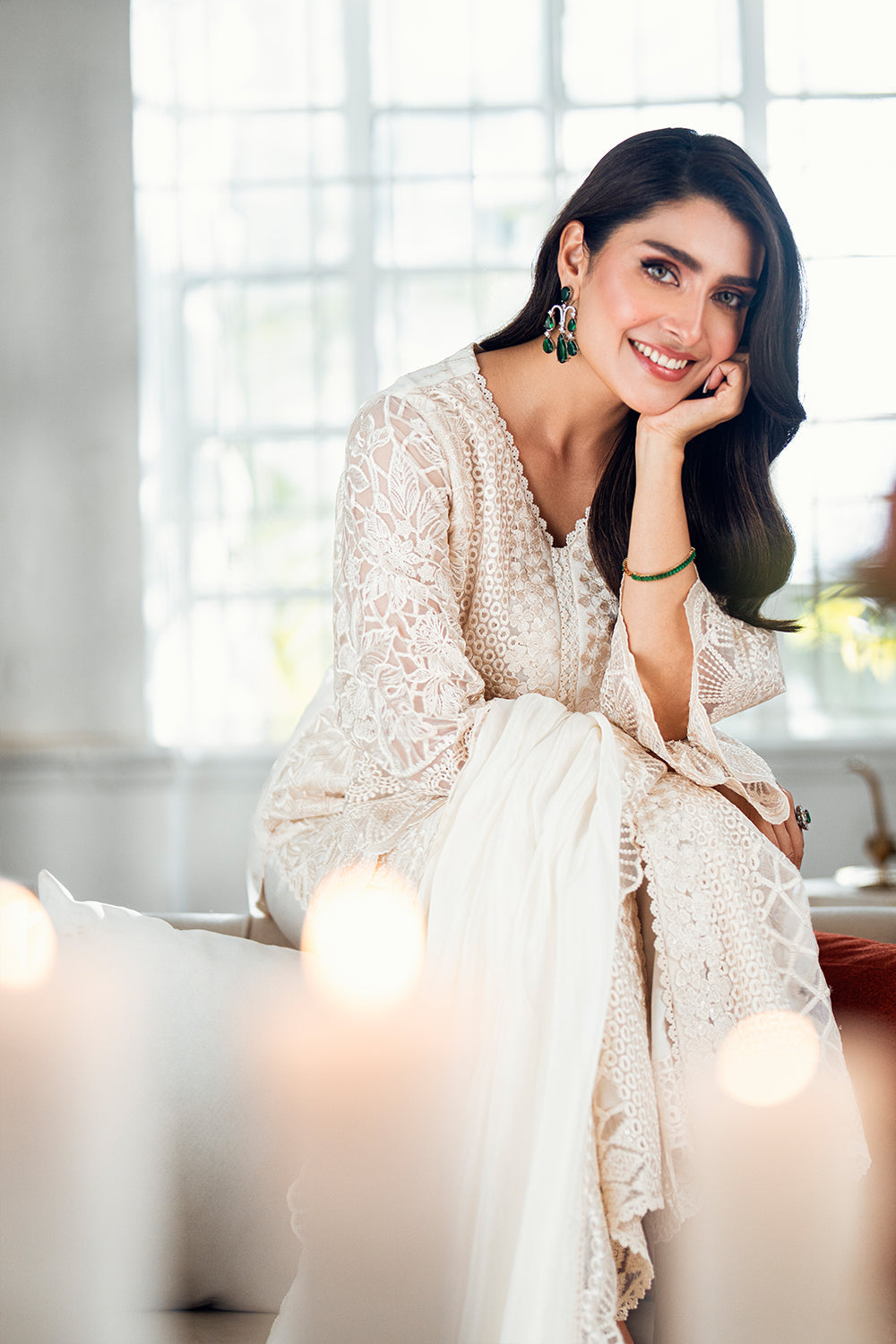 Azure | Luxe Formals | Ethereal Pearl -  Azure Ladies Clothes - Original Designer Dress - House of Maryam