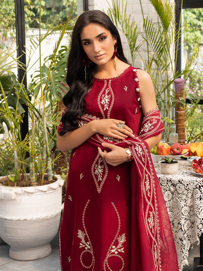 Izel | Meadow Muse Embroidered Lawn 25 | EVARA -  Izel Ladies Clothes - Original Designer Dress - House of Maryam
