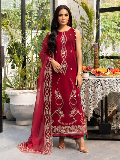 Izel | Meadow Muse Embroidered Lawn 25 | EVARA -  Izel Ladies Clothes - Original Designer Dress - House of Maryam
