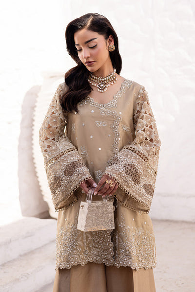 Marjjan | Elyna Lawn | EVERLY MP-43 (SKIN GOLD) -  Marjjan Ladies Clothes - Original Designer Dress - House of Maryam