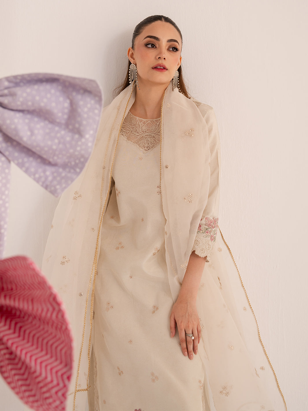 Izel | The Silk Chapter | Ecru-3