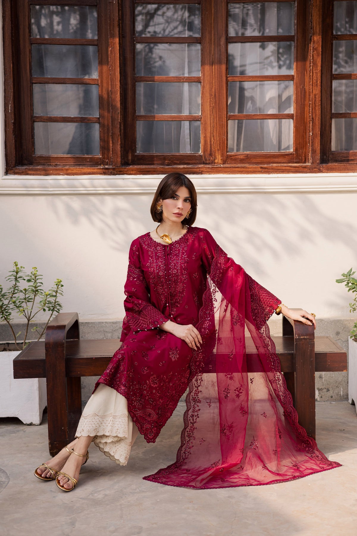 Batik | Feyre Luxury Lawn Eid Edit 26' | Ecuador 3Pc-3