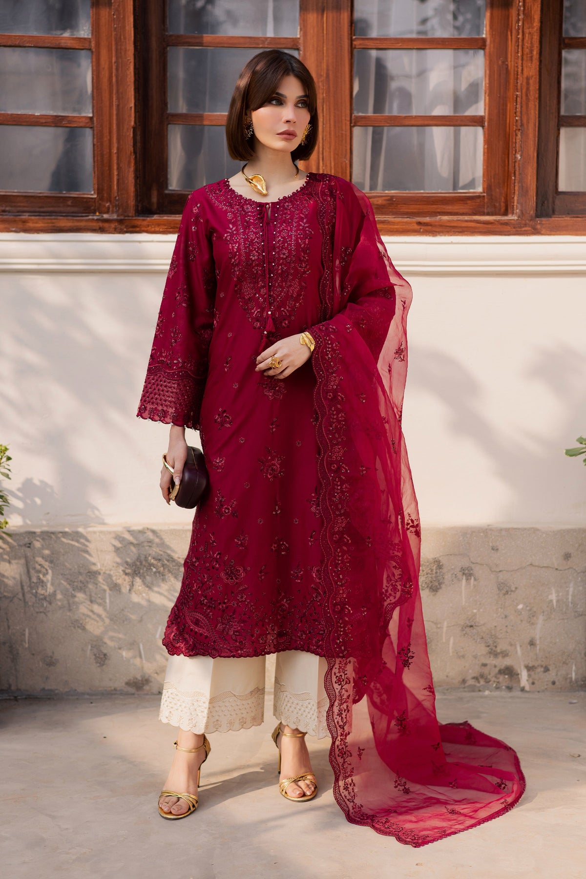 Batik | Feyre Luxury Lawn Eid Edit 26' | Ecuador 3Pc