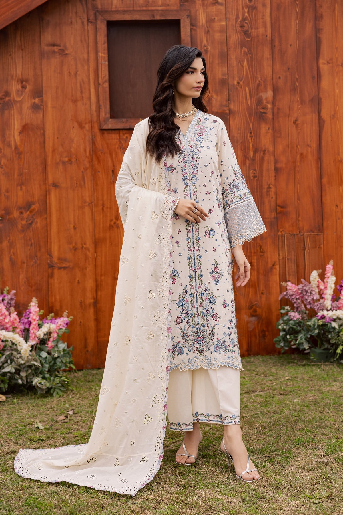 Batik | Soleil Luxury Lawn Edit 26' | Ela Noor 3Pc-5