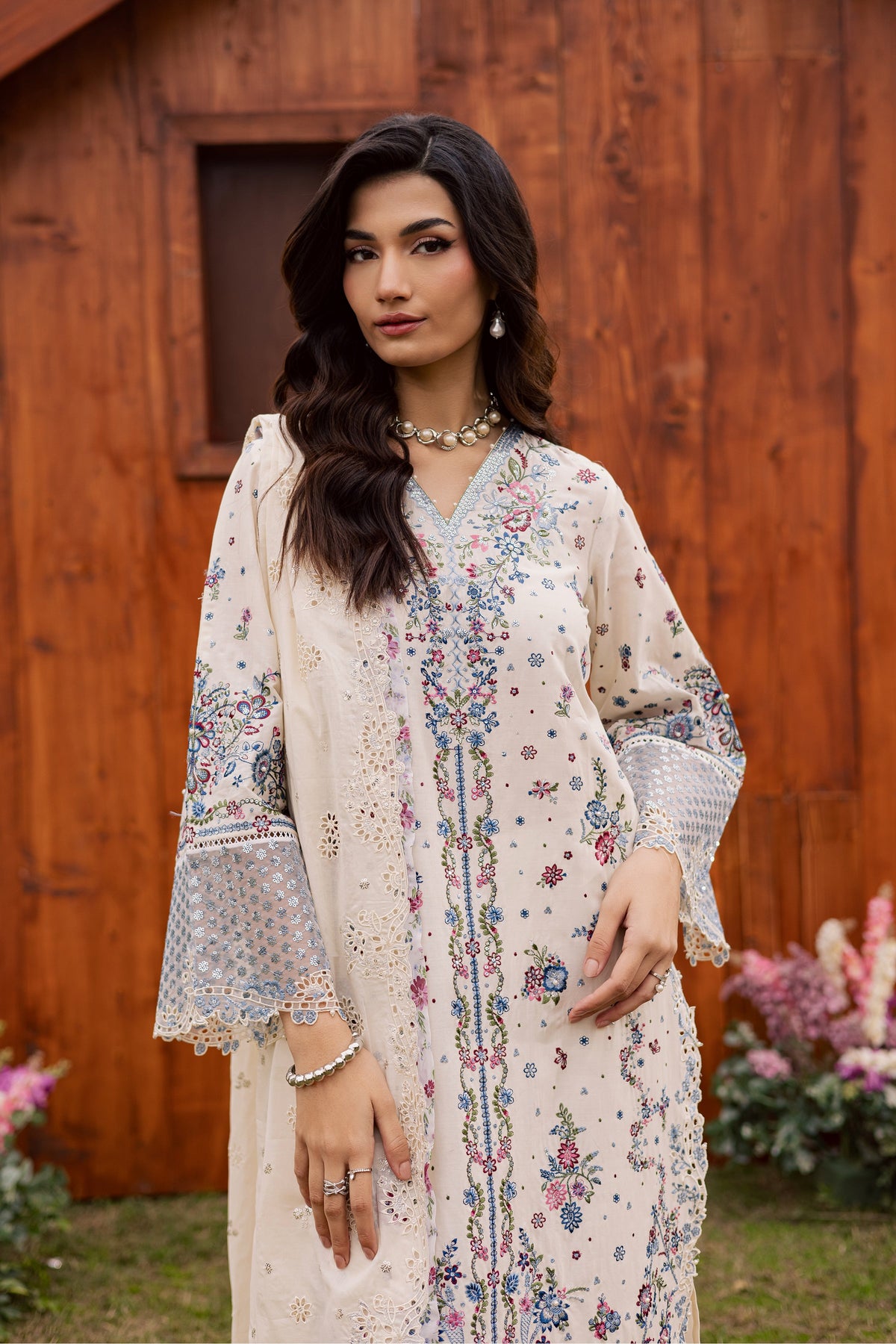 Batik | Soleil Luxury Lawn Edit 26' | Ela Noor 3Pc-4