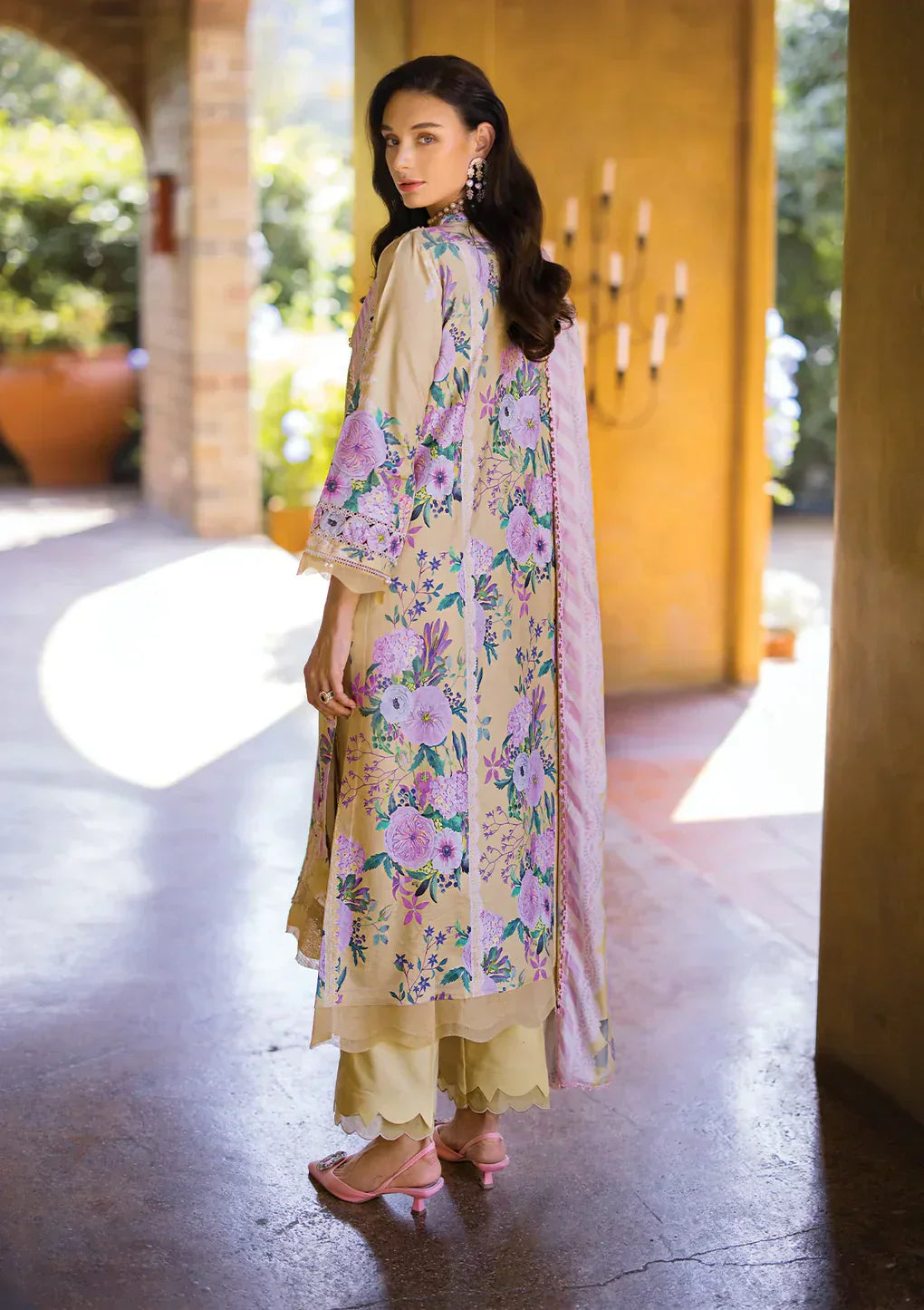Elaf Premium | Print Chikankari 24 | ECT-04A TWINKLE -  Elaf Premium Luxury - Original Designer Dress - House of Maryam