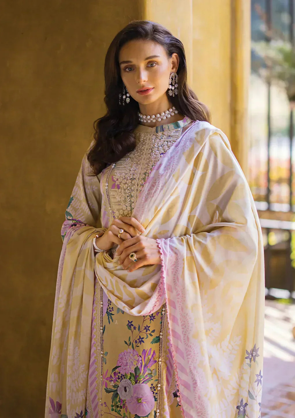 Elaf Premium | Print Chikankari 24 | ECT-04A TWINKLE -  Elaf Premium Luxury - Original Designer Dress - House of Maryam