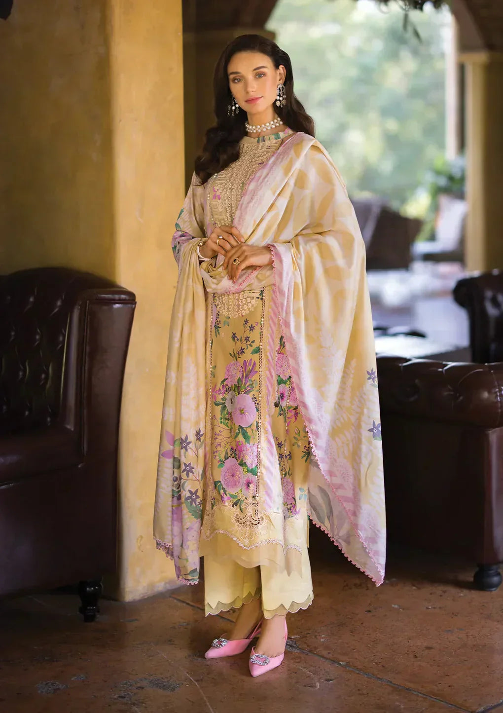 Elaf Premium | Print Chikankari 24 | ECT-04A TWINKLE by Designer Elaf Premium - House of Maryam - Pakistani Designer Ethnic Wear in {{ shop.shopifyCountryName }}