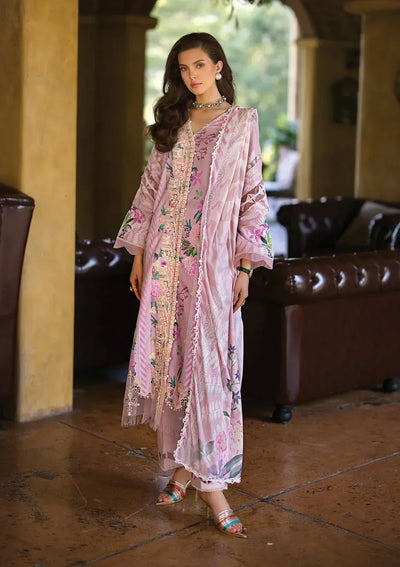 Elaf Premium | Print Chikankari 24 | ECT-04B DELPHINE -  Elaf Premium Luxury - Original Designer Dress - House of Maryam