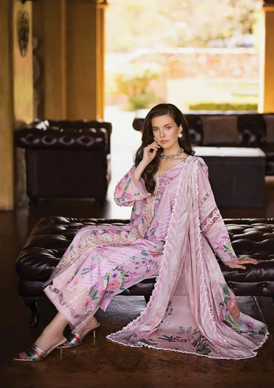Elaf Premium | Print Chikankari 24 | ECT-04B DELPHINE -  Elaf Premium Luxury - Original Designer Dress - House of Maryam