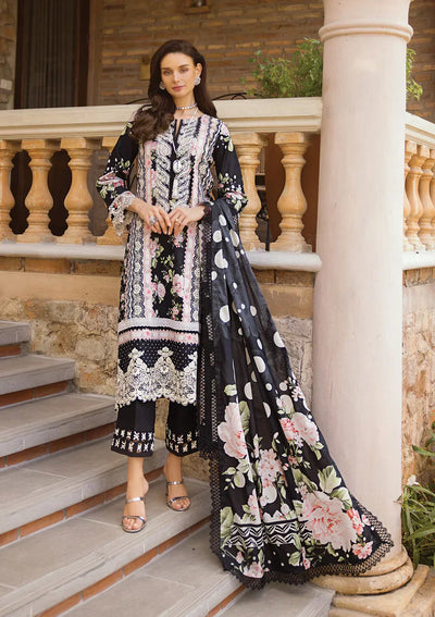 Elaf Premium | Print Chikankari 24 | ECT-05B WILD FLOWER -  Elaf Premium Luxury - Original Designer Dress - House of Maryam