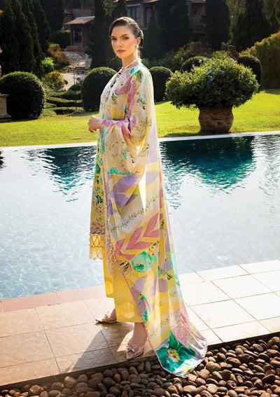 Elaf Premium | Print Chikankari 24 | ECT-06B MISTY SERENADE -  Elaf Premium Luxury - Original Designer Dress - House of Maryam