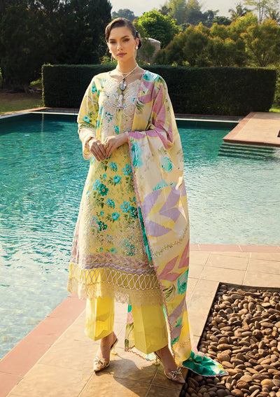 Elaf Premium | Print Chikankari 24 | ECT-06B MISTY SERENADE -  Elaf Premium Luxury - Original Designer Dress - House of Maryam